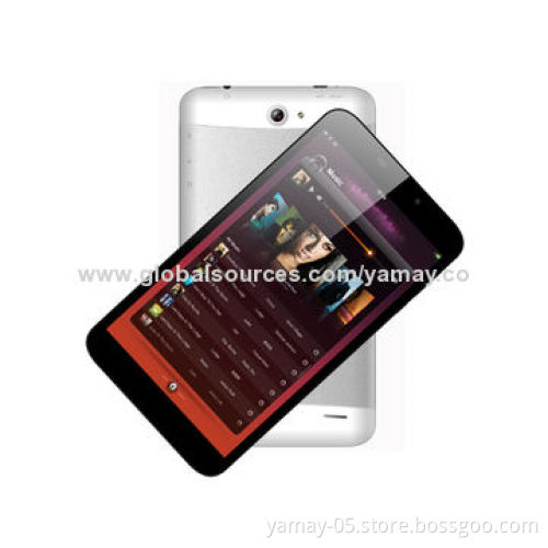 6.95" Tablet PC, Android 4.2, MTK8312 Dual-core 1.2GHz, 512MB+4GB, 0.3+2.0MP Camera/3G/GPS/BT/Wi-FiNew